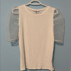 Miami White Blouse with Chic Design